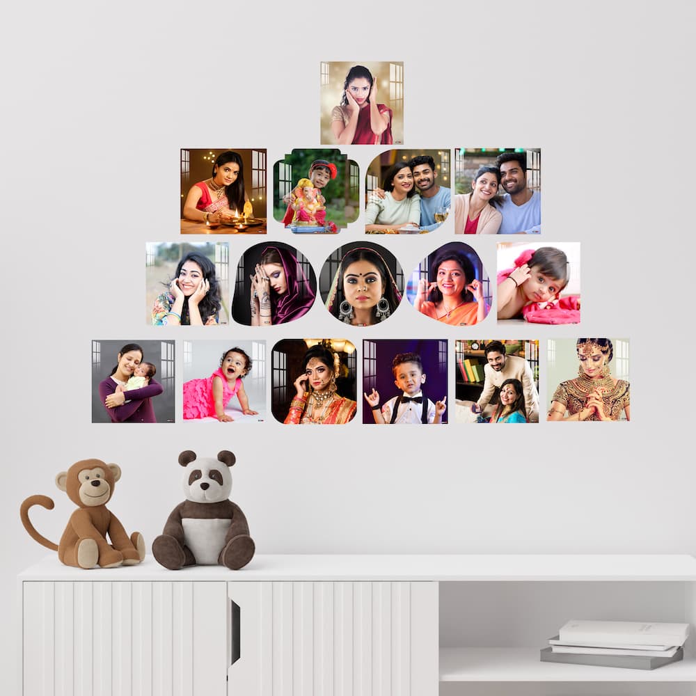 OMGs Square Photo Wall Gallery - Image 1