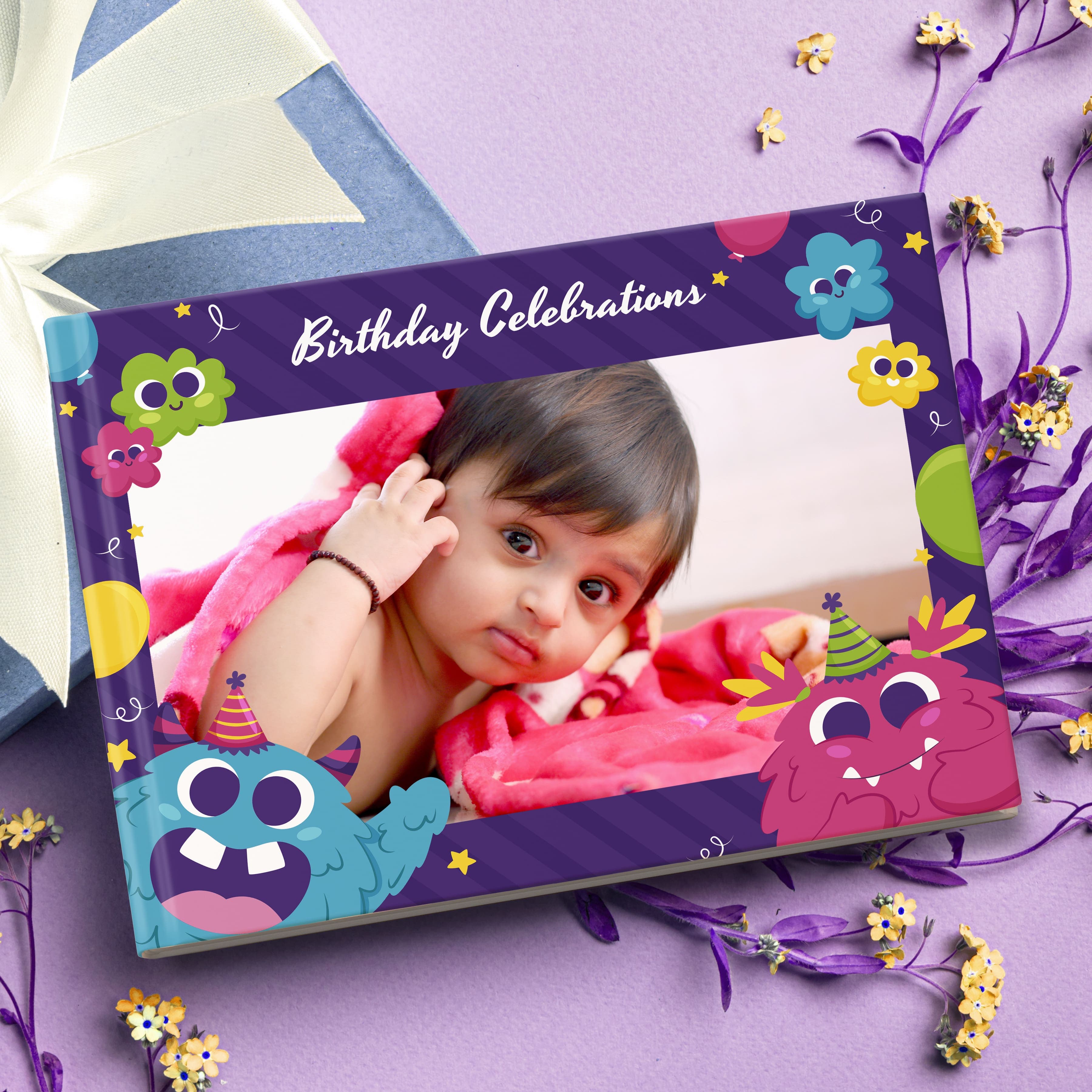 Baby Birthday Celebrations Photo Book - Image 1