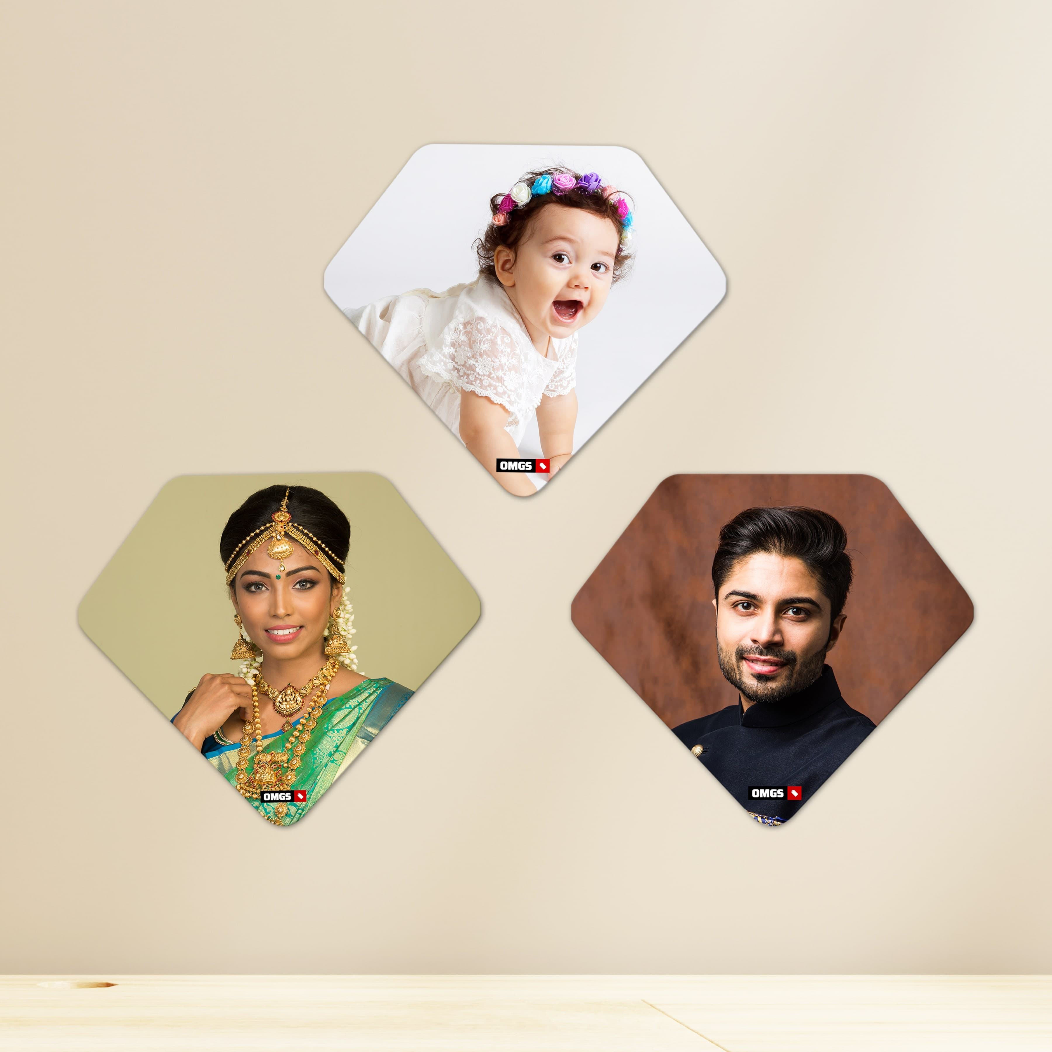 OMGs Diamond Mini Acrylic Wall Gallery - Image 1