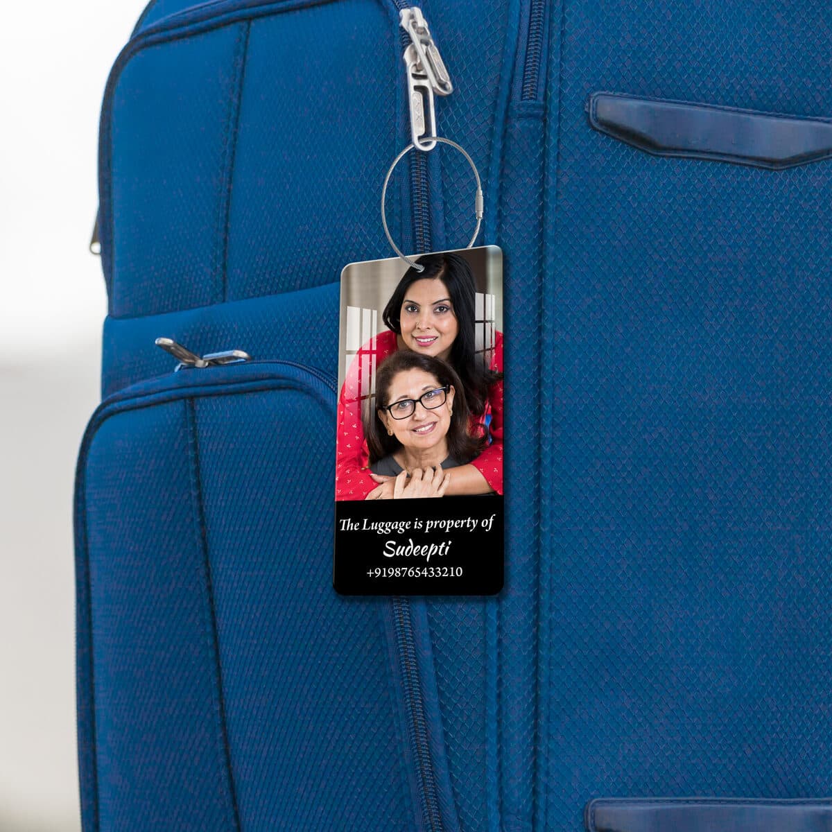 Rounded rectangle Luggage Tag 2 Photos - Image 1