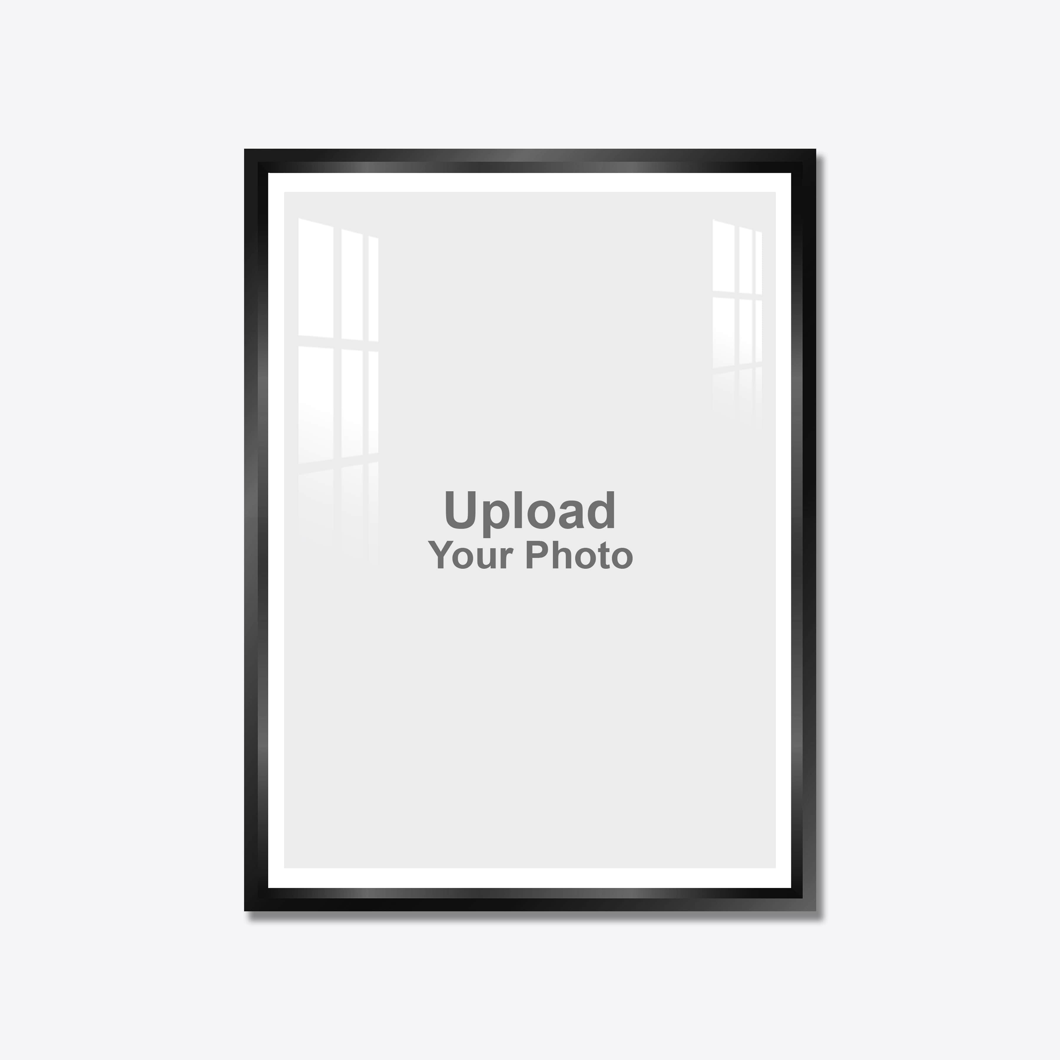 Acrylic Photo Aluminum Frame Portrait - Image 1